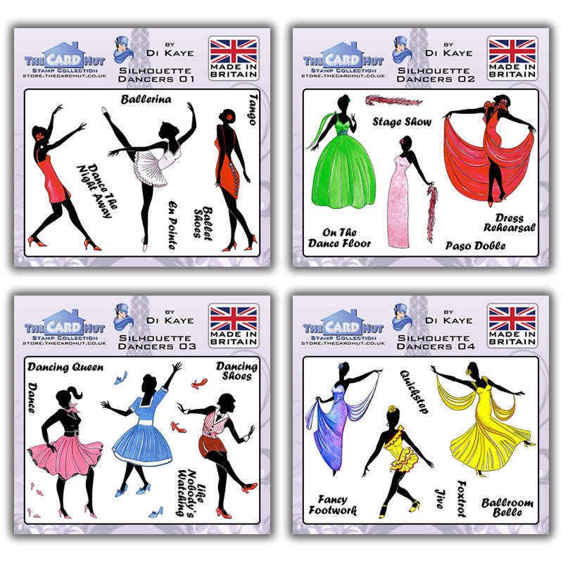 Di Kaye Silhouette Dancers Stamp Collection