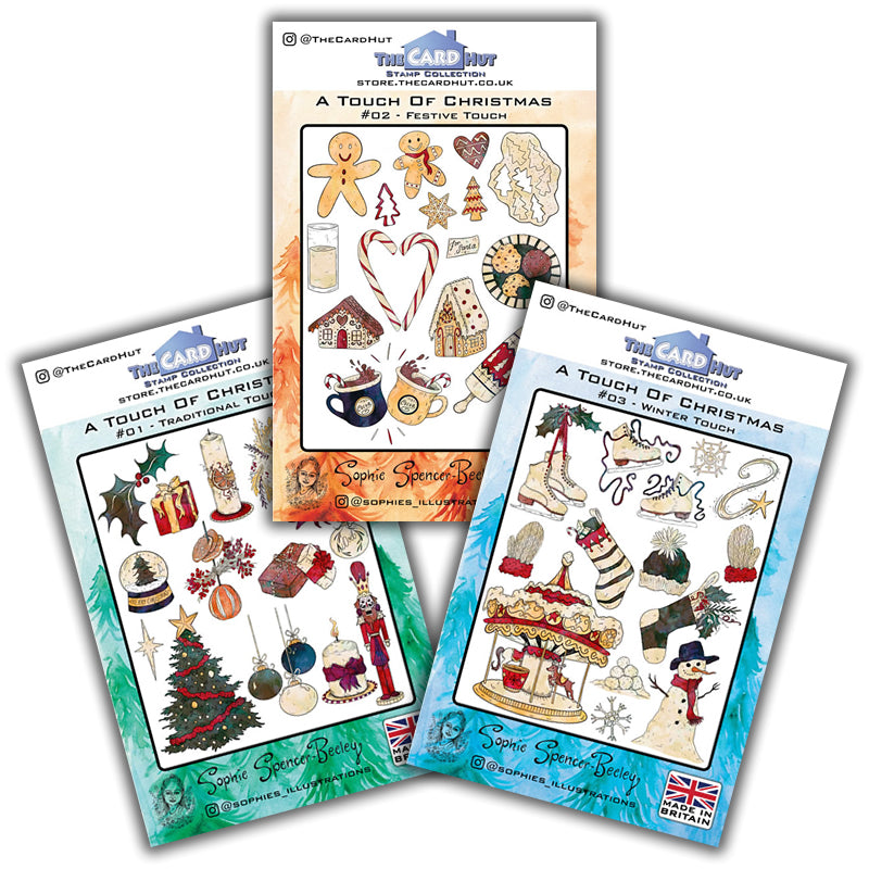 A Touch of Christmas Stamp Collection by Sophie Spencer Beeley