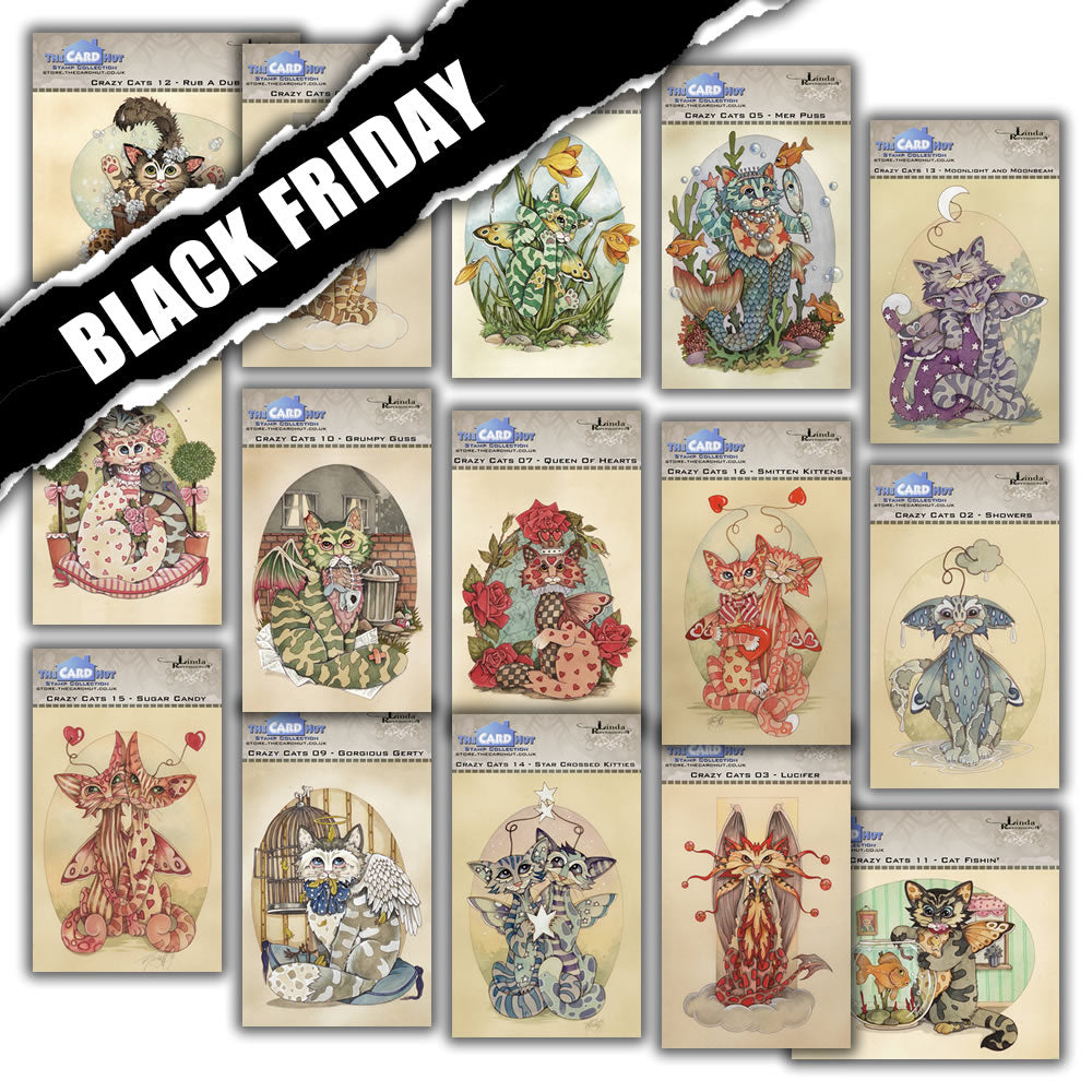 [Black Friday] Crazy Cats Stamps