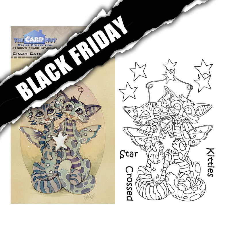 [Black Friday] Crazy Cats Stamps