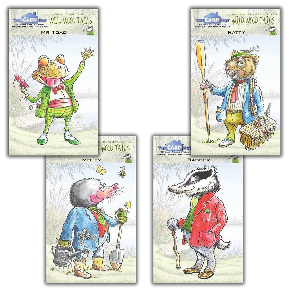 [re-stock] Mark Bardsley: Wild Wood Tails - Set 1